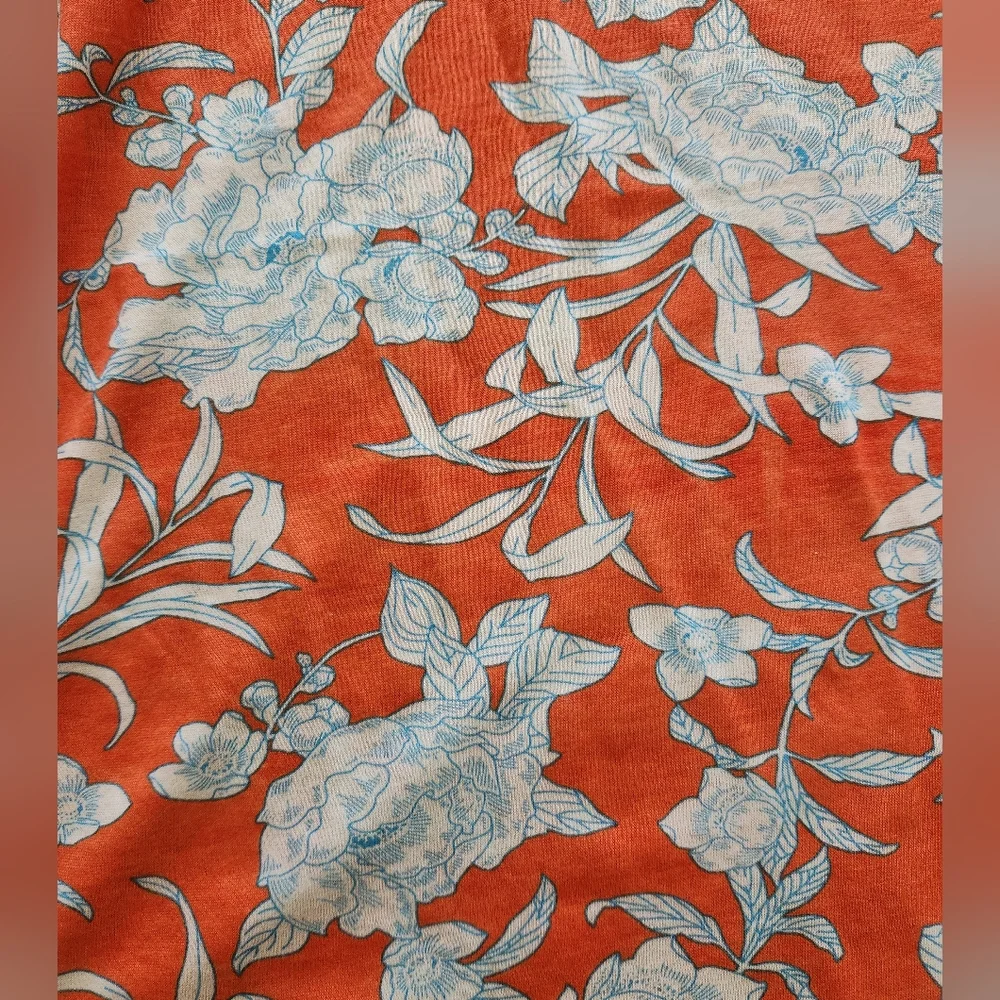 Philosophy Republic Clothing Ruffle Sleeve Tee - ORANGE - MEDIUM **NEW - Picture 10 of 10